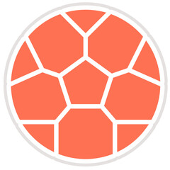 Football Vector Icon Design Illustration