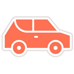 Car Vector Icon Design Illustration