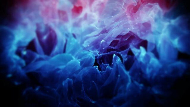 Abstract Waving Background 4K Colorful Animation