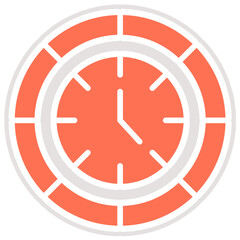 Clock Vector Icon Design Illustration