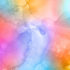 Abstract hand painted watercolour background  - 770605628