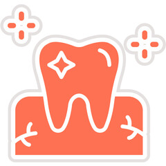 Tooth Hygiene Vector Icon Design Illustration