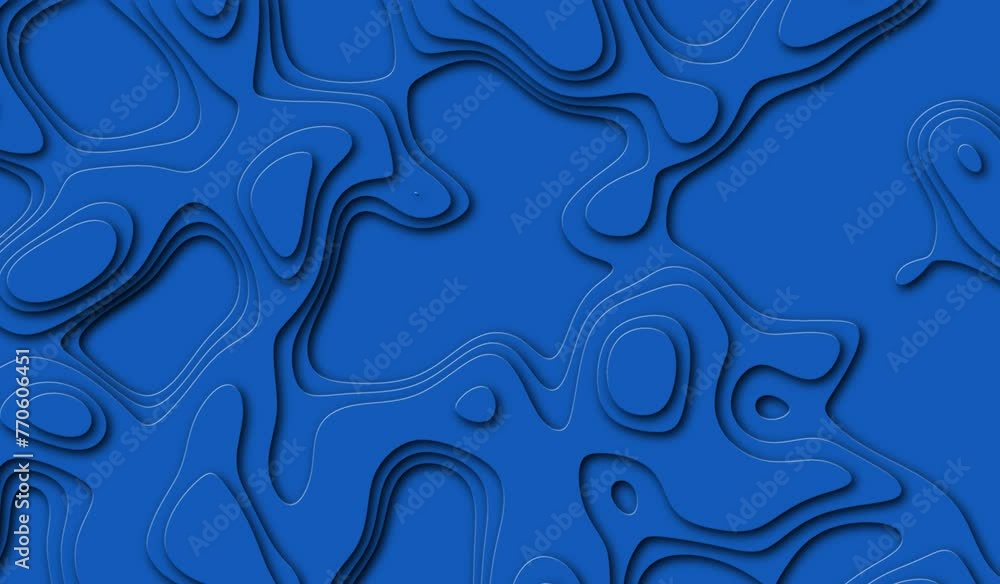 Poster seamless animation of a digital scan of a topographic map. digital topographic landscape