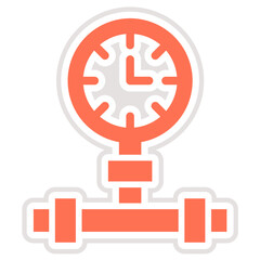 Manometer Vector Icon Design Illustration
