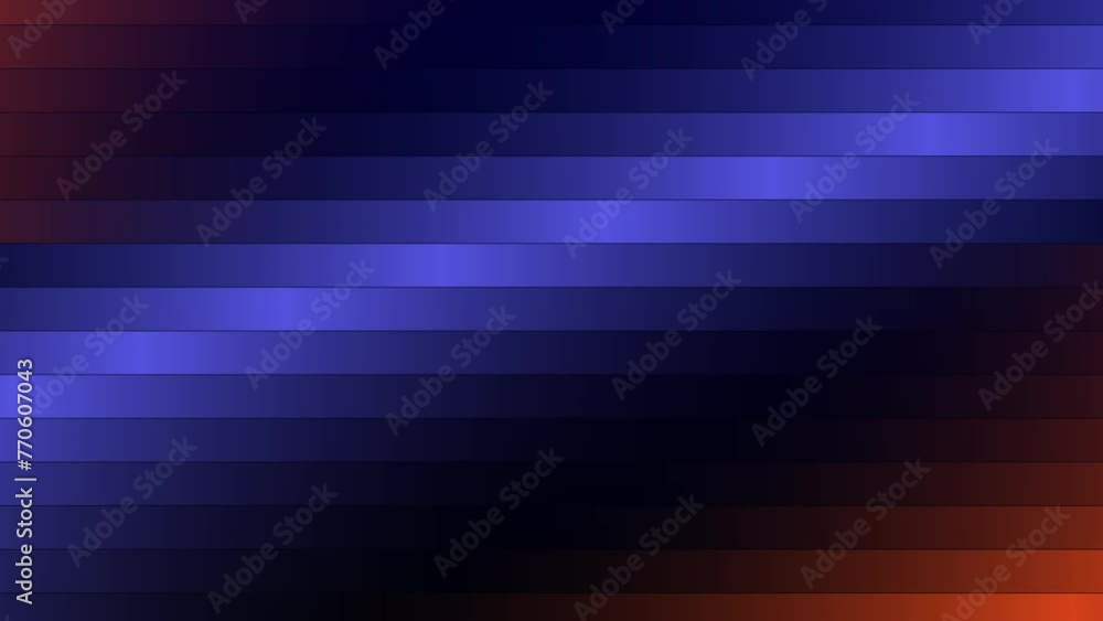 Poster in out full screen dynamic slide in animation moving colorful blocks on screen.