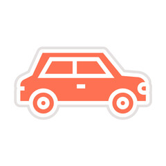 Car Vector Icon Design Illustration