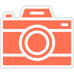 Camera Vector Icon Design Illustration