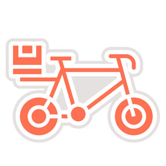 Bike Vector Icon Design Illustration