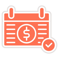 Early Termination Fee Vector Icon Design Illustration