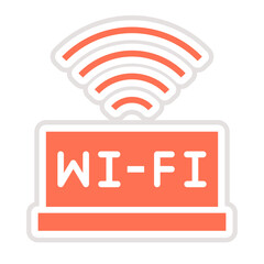 Free Wifi Vector Icon Design Illustration