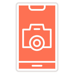 Camera Vector Icon Design Illustration