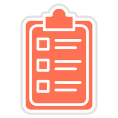 Clipboard Vector Icon Design Illustration