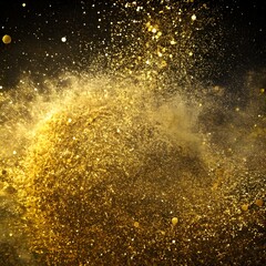 golden glitter background texture