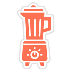 Blender Vector Icon Design Illustration