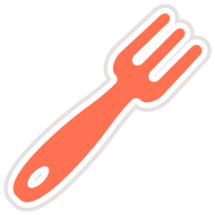 Fork Vector Icon Design Illustration