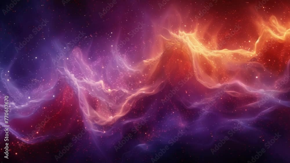 Poster waves of ethereal light sweep across the vast expanse pulsating with unrestrained vigor each strand 