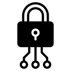 Cyber security icon