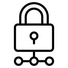 Cyber security icon