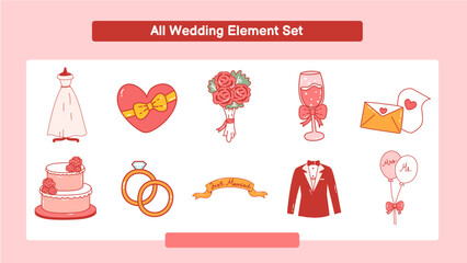 All Wedding Element Set