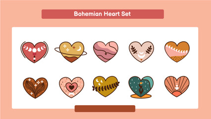 Bohemian Heart Set