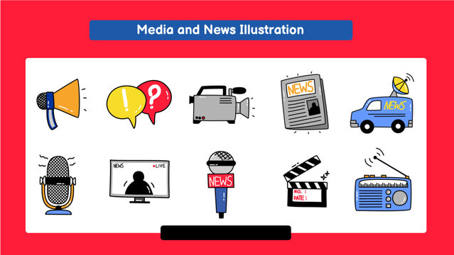 Media and News Illustration