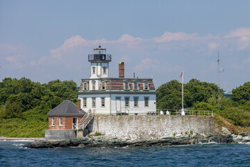 Rose Island Lighthouse East coast USA lighthouse Rhode Island - 770631054