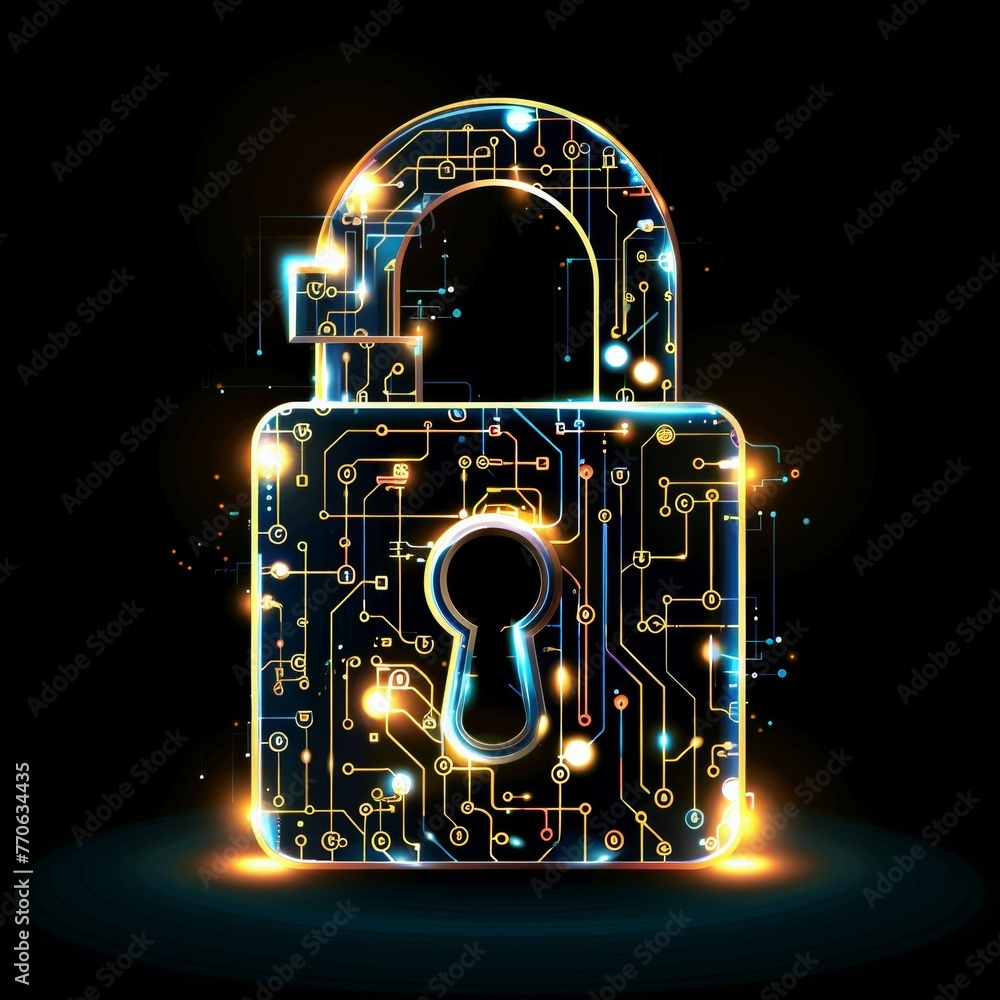 Poster ensure the safety and security of your online activities with robust cybersecurity measures to safeg