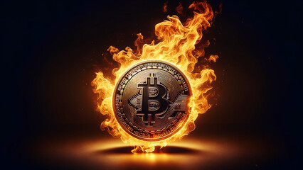 Financial Technology and Risk with Burning Bitcoin