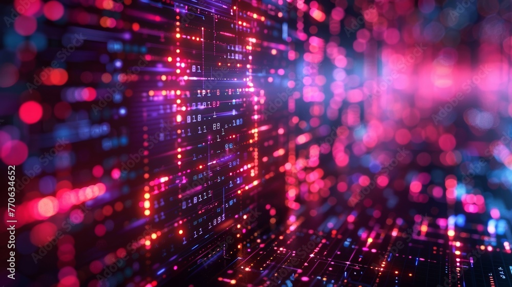 Poster ai-generated models are used to enhance cybersecurity measures and safeguard sensitive personal data