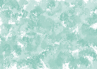 수채화 느낌의 붓터치를 강조한 그래픽