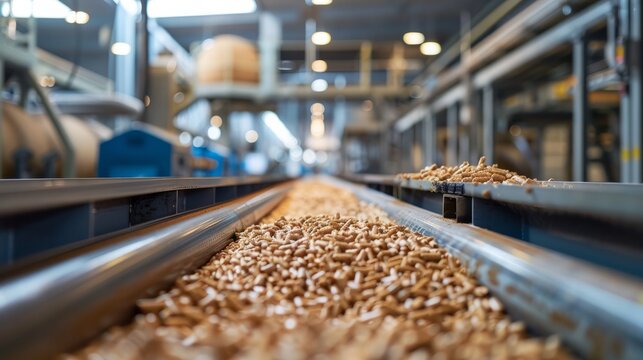 Innovative feed production line reducing emissions, championing eco-friendly practices
