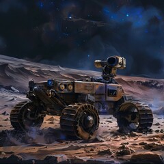 quad bike in mars