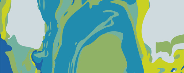 Background with abstract geometric spots and a place for text.