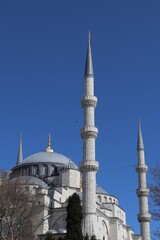 Fototapeta na wymiar Mosquée Bleue vue de l'extérieur - Istanbul 