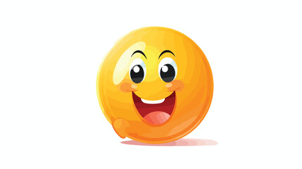 Funny emoticon with tongue hanging out funny smiley