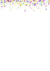 Fototapeta premium Confetti_White_Background_1374.eps
