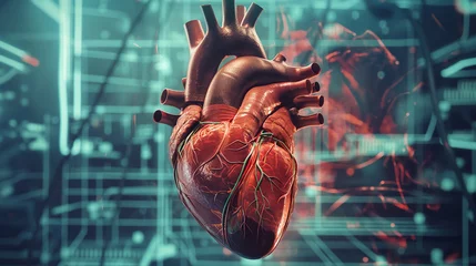 Foto op Plexiglas Coração e sistema cardiovascular  © Vitor