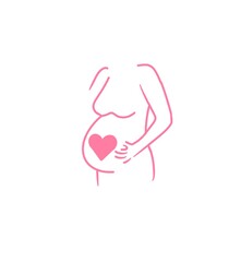 Pregnant woman , pregnancy, future mother, maternity. motherhood. Expecting birth 