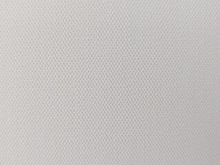 Close-up of white blank canvas texture