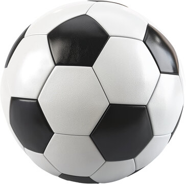 A 3D Render of a Soccer Ball