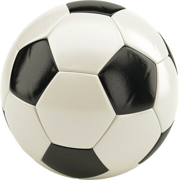 A 3D Render of a Soccer Ball