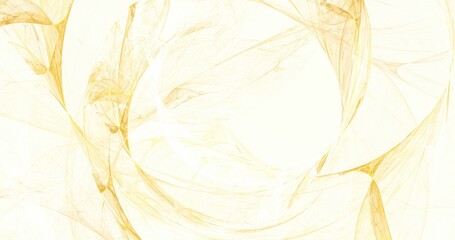 Abstract golden spiral  on white background