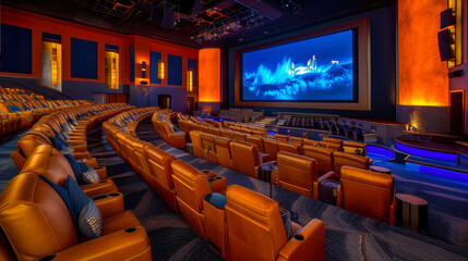 Luxury Viewing: Inside the Majestic Movie Palace