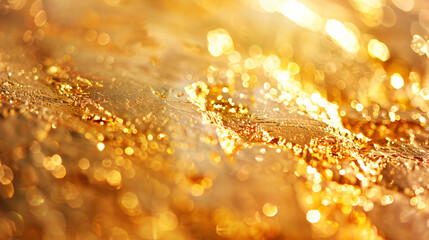 Pure gold background for premium and exclusive product launches. - obrazy, fototapety, plakaty