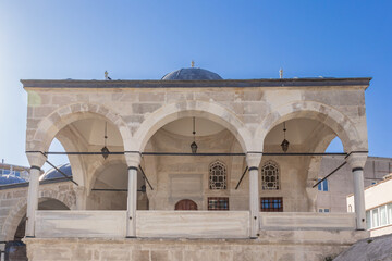 A view from the outside of the Ahmediye Mosque in Üsküdar, Istanbul. A beautiful historical mosque.