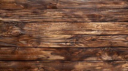 A wooden surface rendered in coffee brown, suitable for backgrounds or floor wall cladding - obrazy, fototapety, plakaty