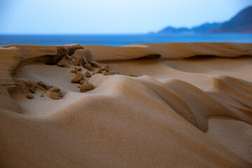 自然の砂アート