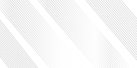 Tuinposter Trendy gray line abstract pattern high resolution illustration vector. Abstract background wave circle lines. elegant white striped. architecture geometric design. Thin dark lines on white  background © Chip Kidd