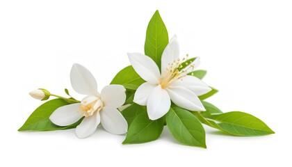 Obraz na płótnie Canvas Jasmine flower isolated on white background