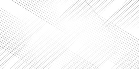 Trendy gray line abstract pattern high resolution illustration vector. Abstract background wave circle lines. elegant white striped. architecture geometric design. Thin dark lines on white  background - obrazy, fototapety, plakaty